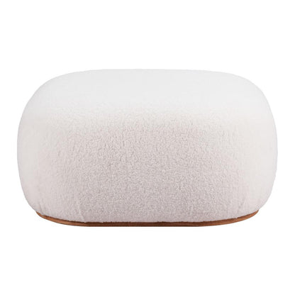 Zuo Modern - Azua Ottoman Cream - 110084 veiw 2