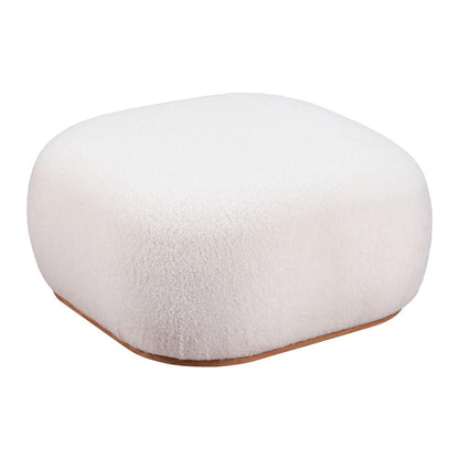 Zuo Modern - Azua Ottoman Cream - 110084 veiw 4
