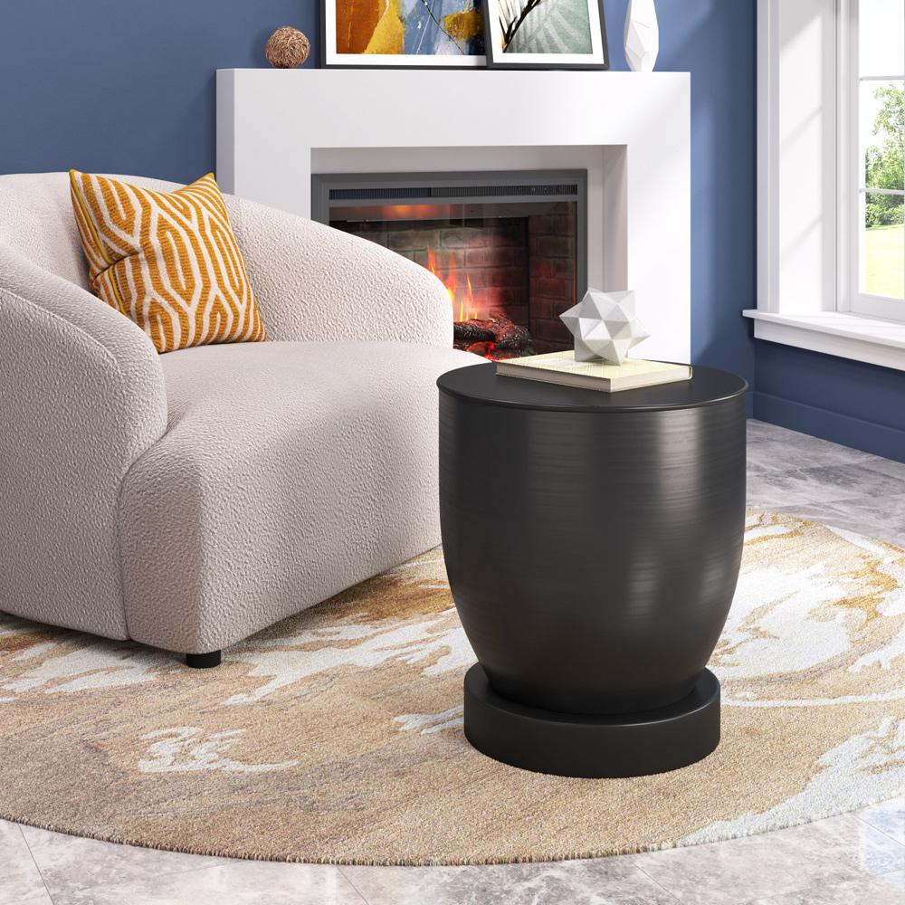 Zuo Modern - Baku Side Table Black - 109755 veiw 5