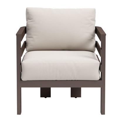 Zuo Modern - Bal Harbor Armchair White - 704040 veiw 3