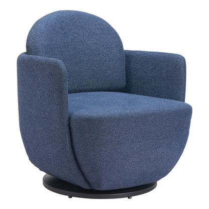Zuo Modern - Bant Swivel Chair Blue - 110015 veiw 1