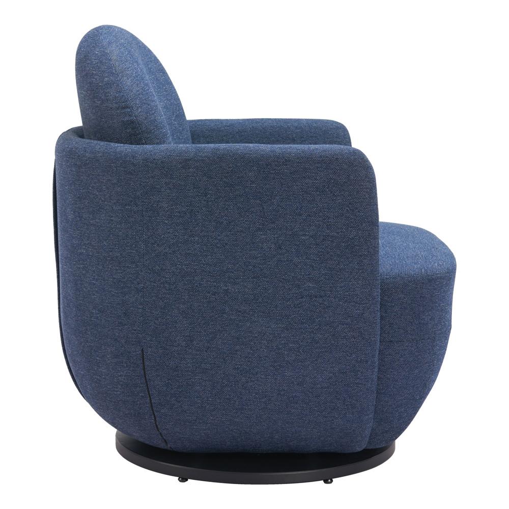 Zuo Modern - Bant Swivel Chair Blue - 110015 veiw 2