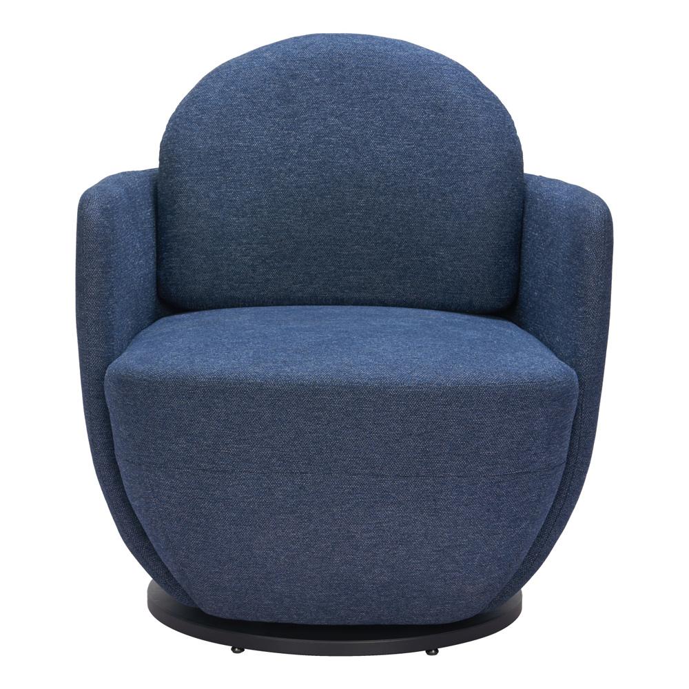 Zuo Modern - Bant Swivel Chair Blue - 110015 veiw 3