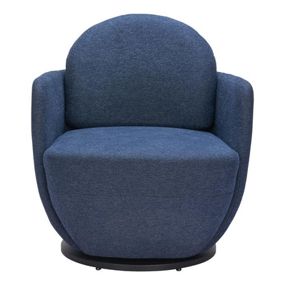 Zuo Modern - Bant Swivel Chair Blue - 110015 veiw 3