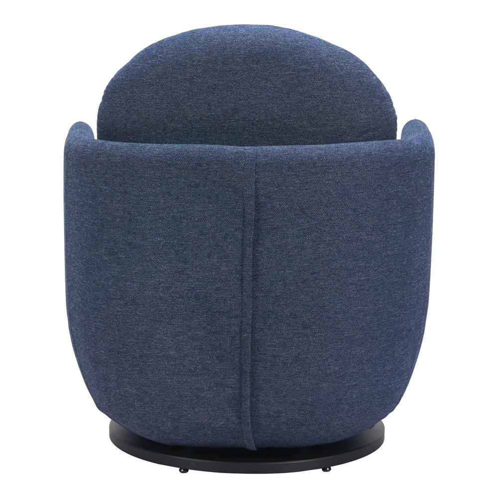 Zuo Modern - Bant Swivel Chair Blue - 110015 veiw 4