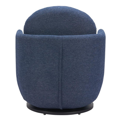 Zuo Modern - Bant Swivel Chair Blue - 110015 veiw 4
