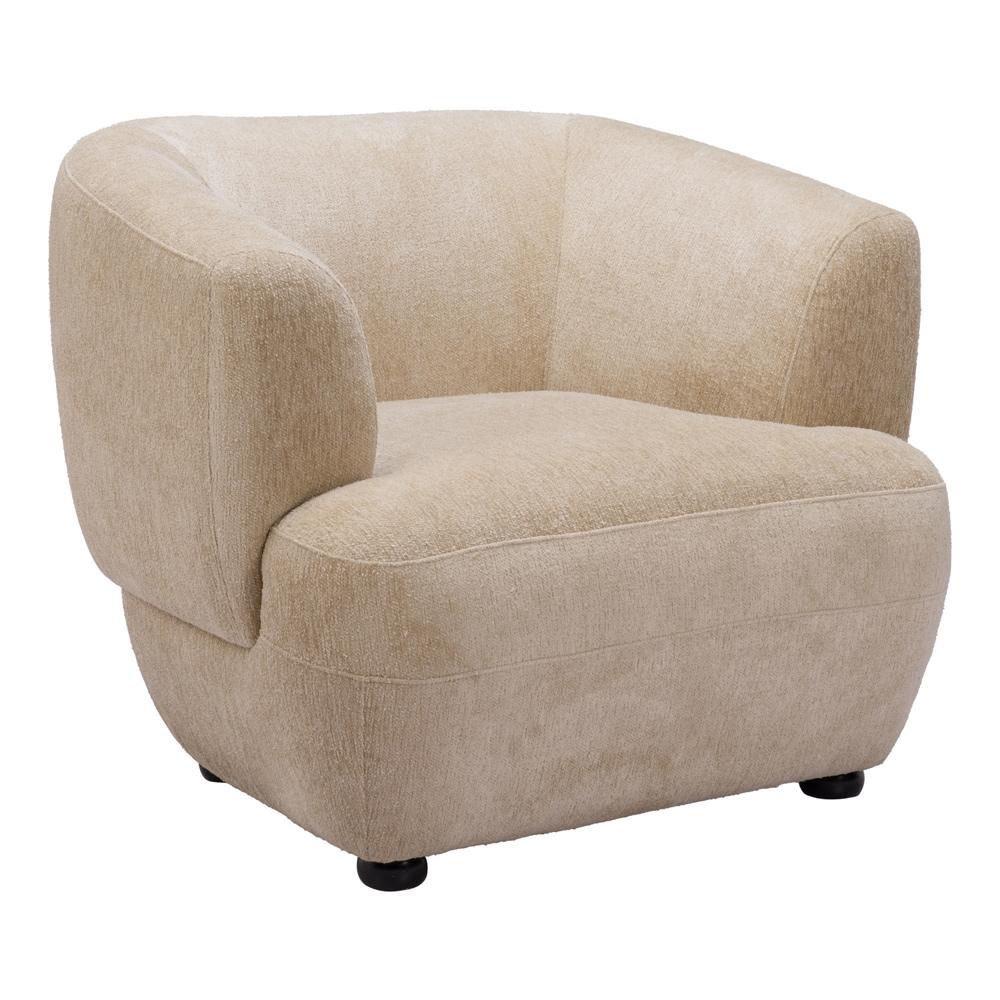 Zuo Modern - Bekker Accent Chair Golden Beige - 110007 veiw 1