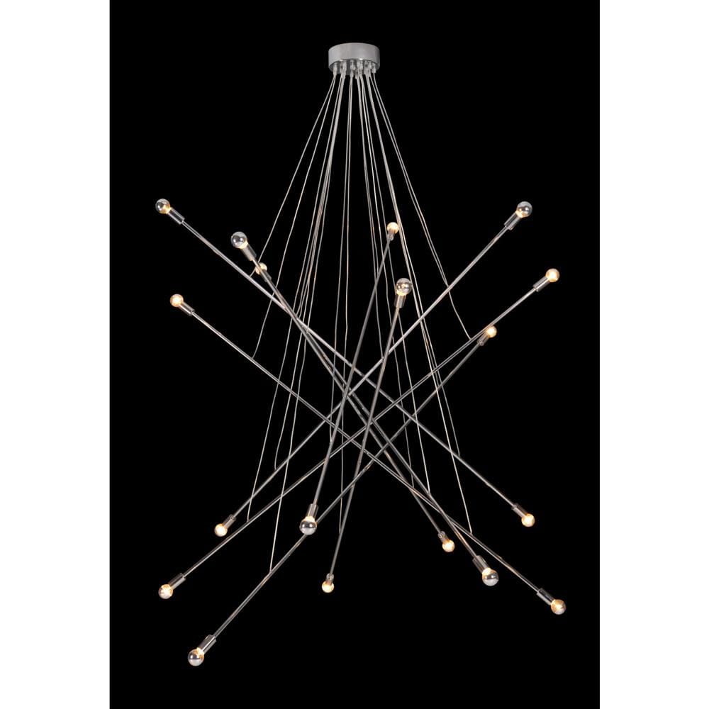 Zuo Modern - Belief Ceiling Lamp Chrome - 50216 veiw 2