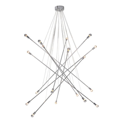 Zuo Modern - Belief Ceiling Lamp Chrome - 50216 veiw 3