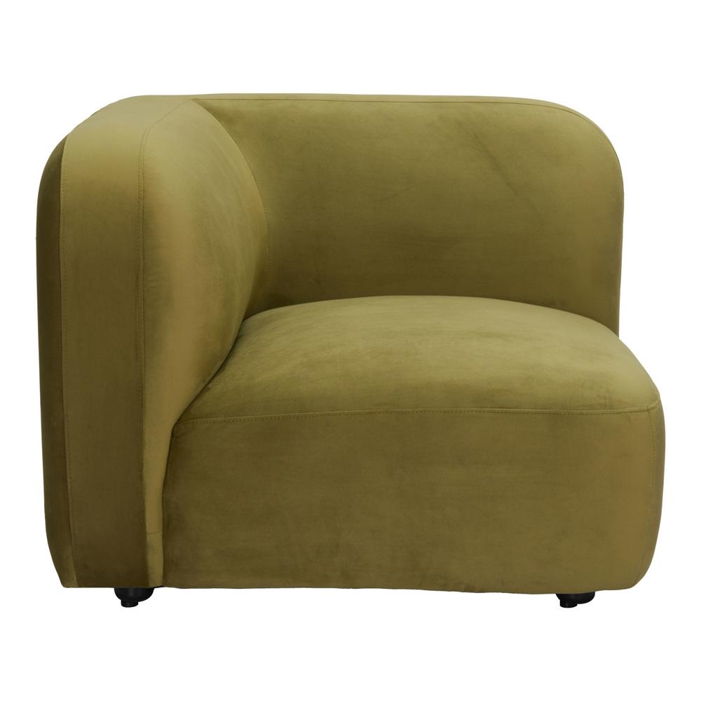 Zuo Modern - Biak Corner Chair Green - 109996 veiw 3