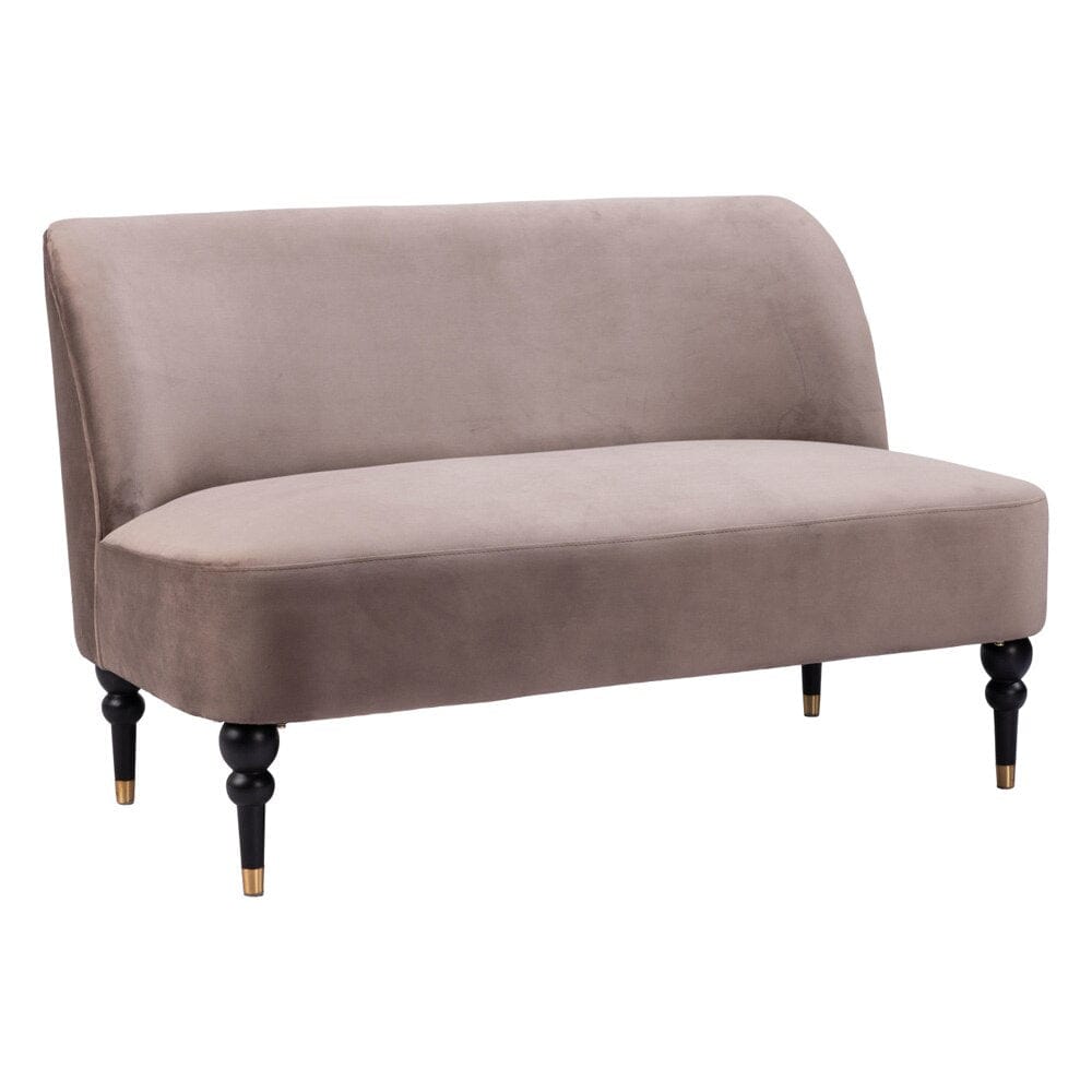 Zuo Modern - Bintulu Loveseat Taupe - 109982 veiw 1