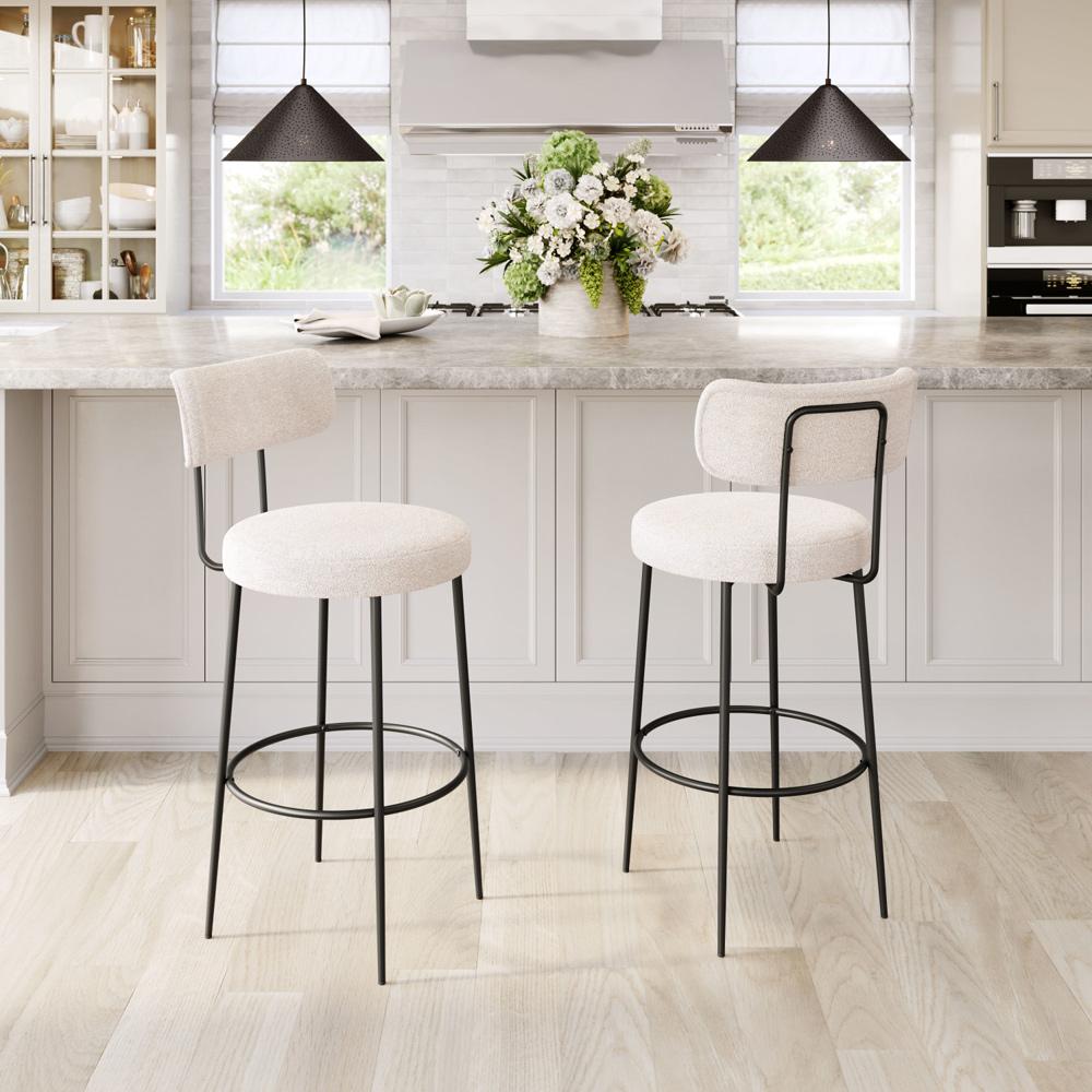 Zuo Modern - Blanca Barstool (Set of 2) Ivory - 109740 veiw 5