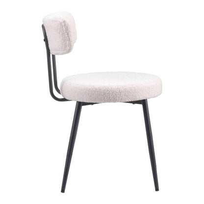 Zuo Modern - Blanca Dining Chair (Set of 2) Ivory - 109738 veiw 2
