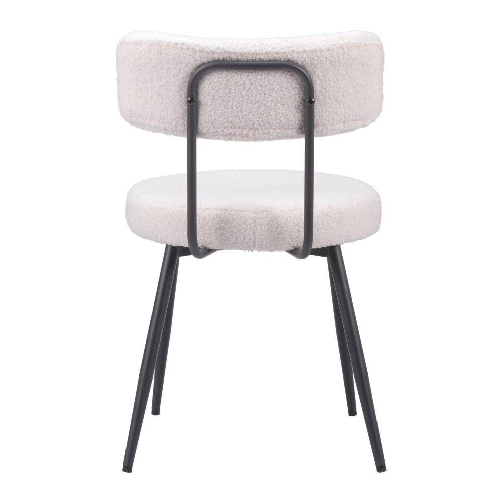 Zuo Modern - Blanca Dining Chair (Set of 2) Ivory - 109738 veiw 4