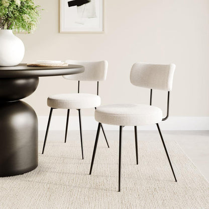 Zuo Modern - Blanca Dining Chair (Set of 2) Ivory - 109738 veiw 5