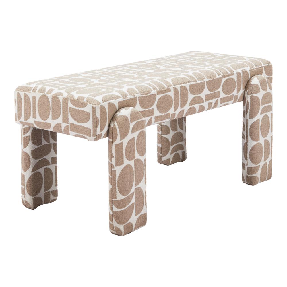 Zuo Modern - Blato Bench Gray - 110186 veiw 4