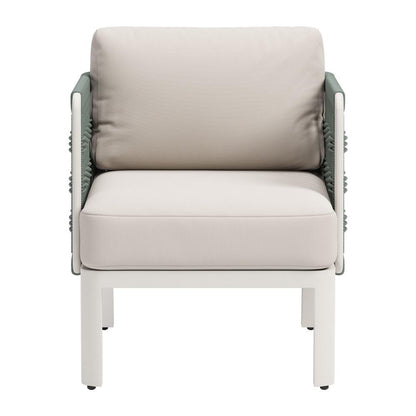 Zuo Modern - Bridgehampton Armchair White - 704044 veiw 3