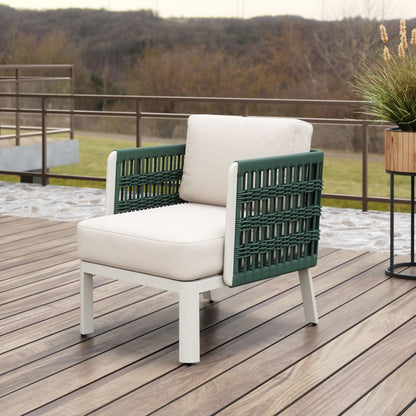 Zuo Modern - Bridgehampton Armchair White - 704044 veiw 5