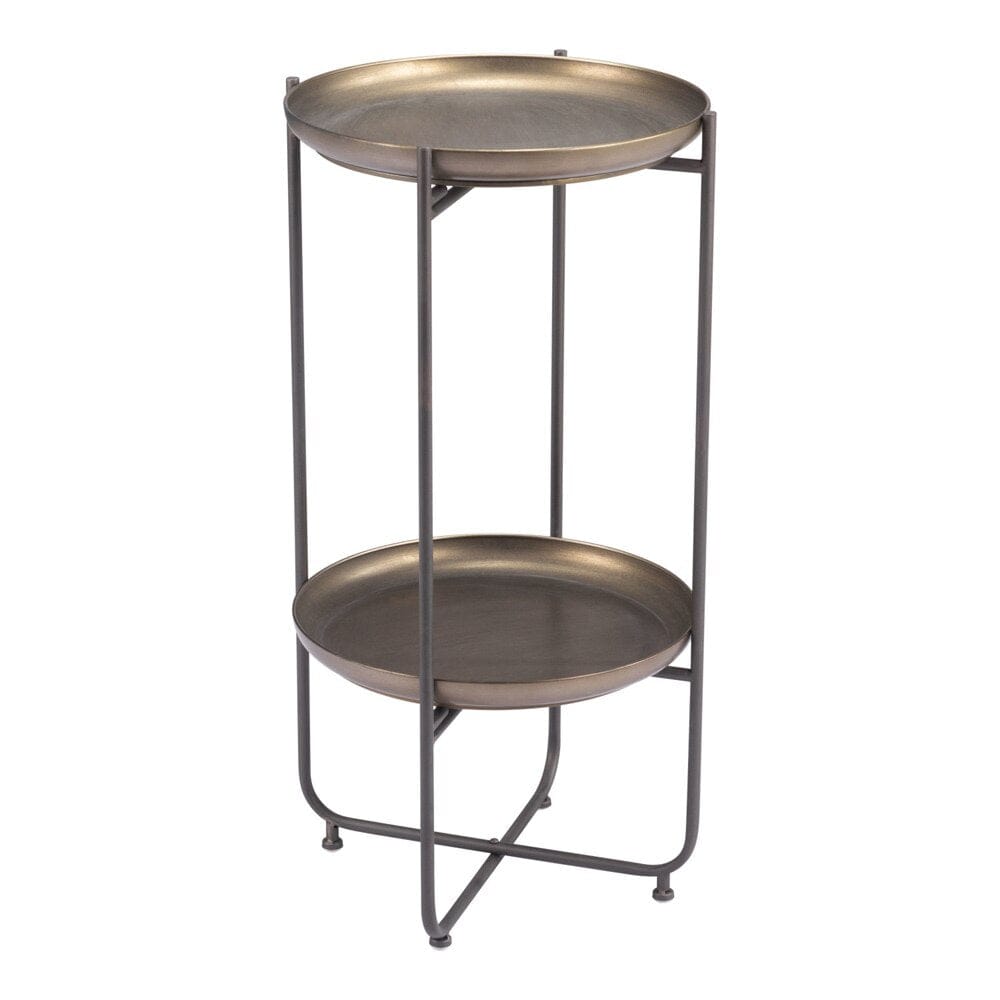 Zuo Modern - Bronson Accent Table Bronze - 109597 veiw 1