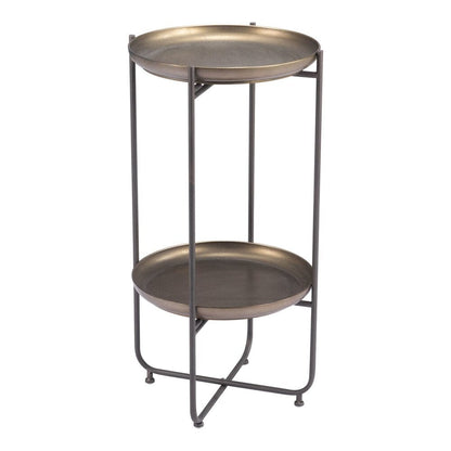 Zuo Modern - Bronson Accent Table Bronze - 109597 veiw 1