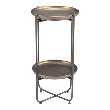 Zuo Modern - Bronson Accent Table Bronze - 109597 veiw 2