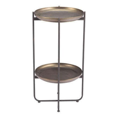 Zuo Modern - Bronson Accent Table Bronze - 109597 veiw 3