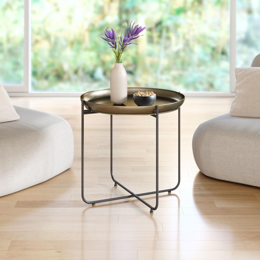 Zuo Modern - Bronson Side Table Bronze - 109596 veiw 5