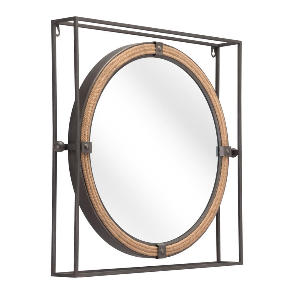 Zuo Modern - Capell Mirror Antique Gray - A12222 veiw 1