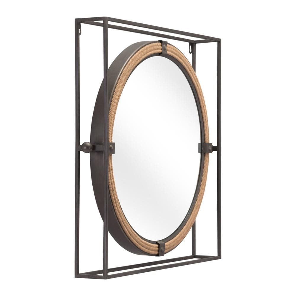 Zuo Modern - Capell Mirror Antique Gray - A12222 veiw 2