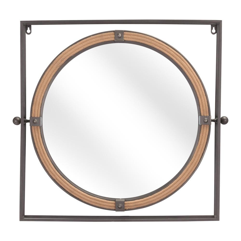 Zuo Modern - Capell Mirror Antique Gray - A12222 veiw 3
