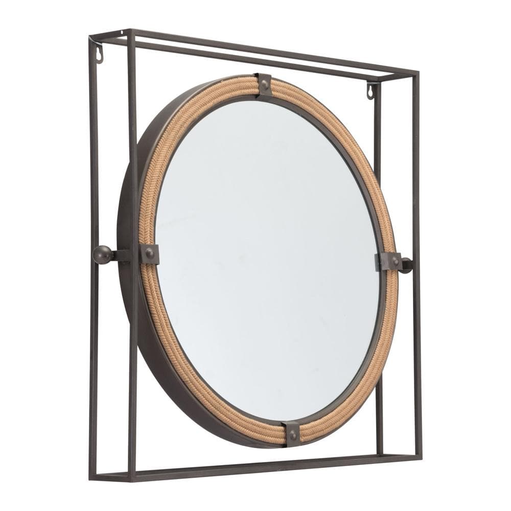 Zuo Modern - Capell Mirror Antique Gray - A12222 veiw 4