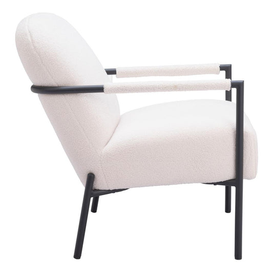 Zuo Modern - Chicago Accent Chair Ivory - 109518 veiw 2