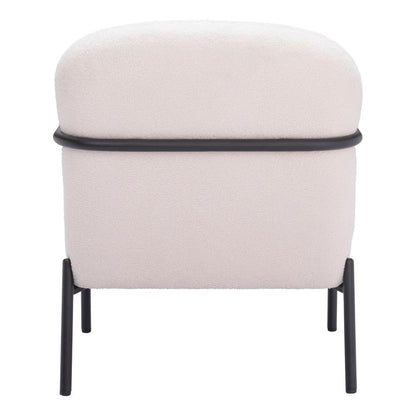 Zuo Modern - Chicago Accent Chair Ivory - 109518 veiw 4