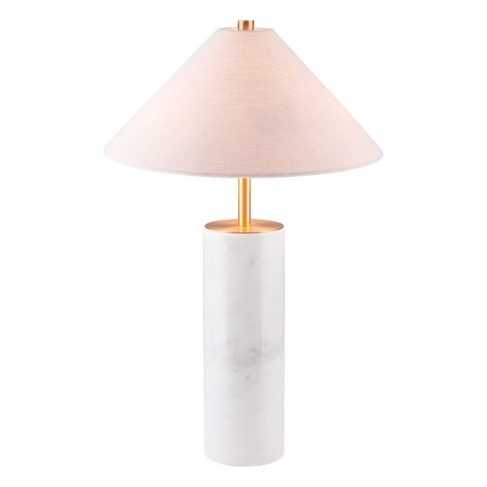 Zuo Modern - Ciara Table Lamp Beige & White - 56100 veiw 2