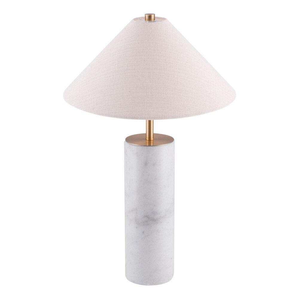 Zuo Modern - Ciara Table Lamp Beige & White - 56100 veiw 4