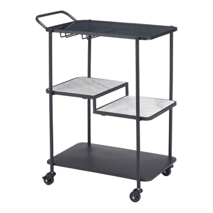Zuo Modern - Constanza Bar Cart Black - 109845 veiw 1