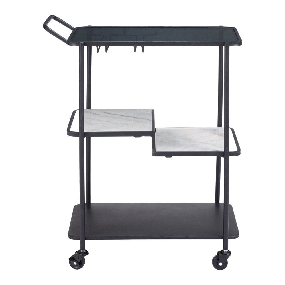 Zuo Modern - Constanza Bar Cart Black - 109845 veiw 3