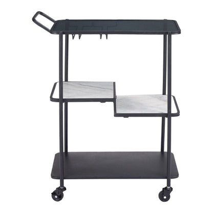Zuo Modern - Constanza Bar Cart Black - 109845 veiw 3