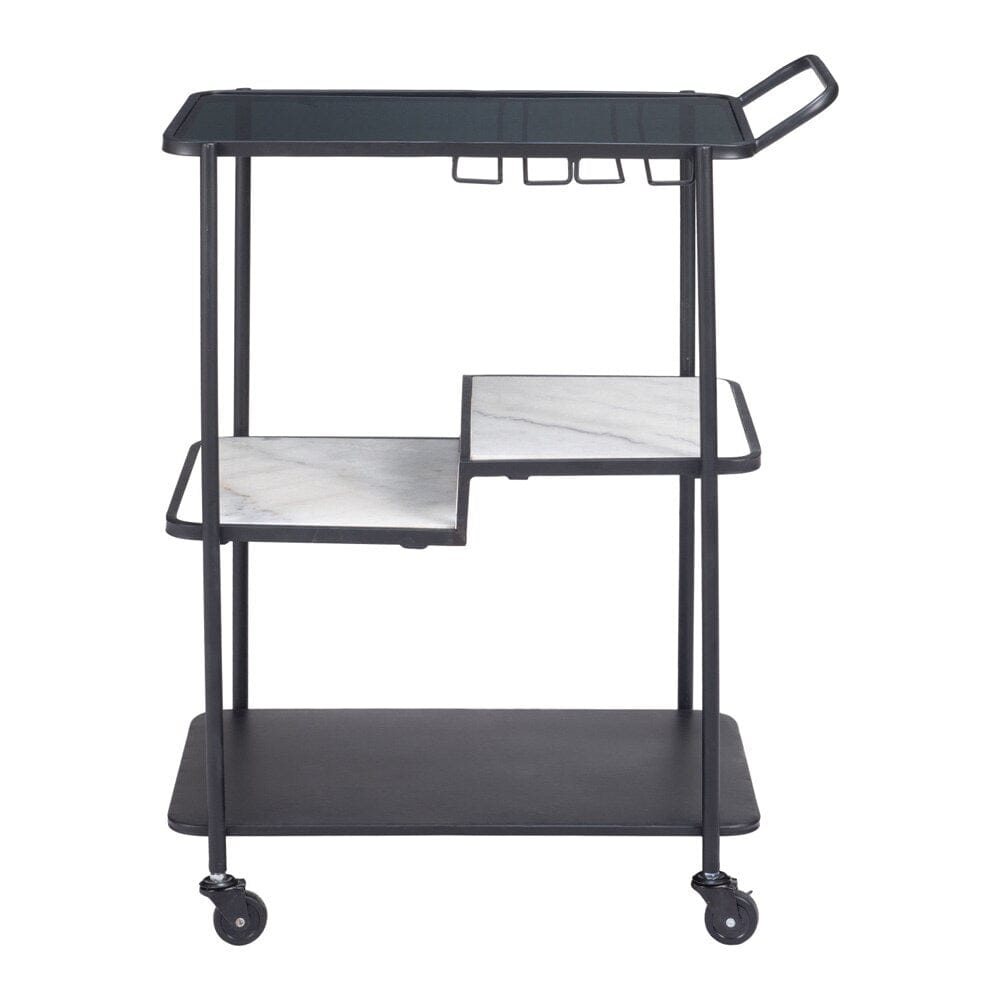 Zuo Modern - Constanza Bar Cart Black - 109845 veiw 4