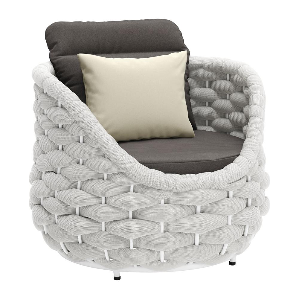 Zuo Modern - Coral Reef Accent Chair Gray - 704025 veiw 1