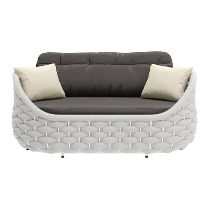 Zuo Modern - Coral Reef Loveseat Gray - 704026 veiw 3