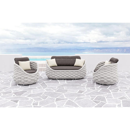 Zuo Modern - Coral Reef Loveseat Gray - 704026 veiw 5