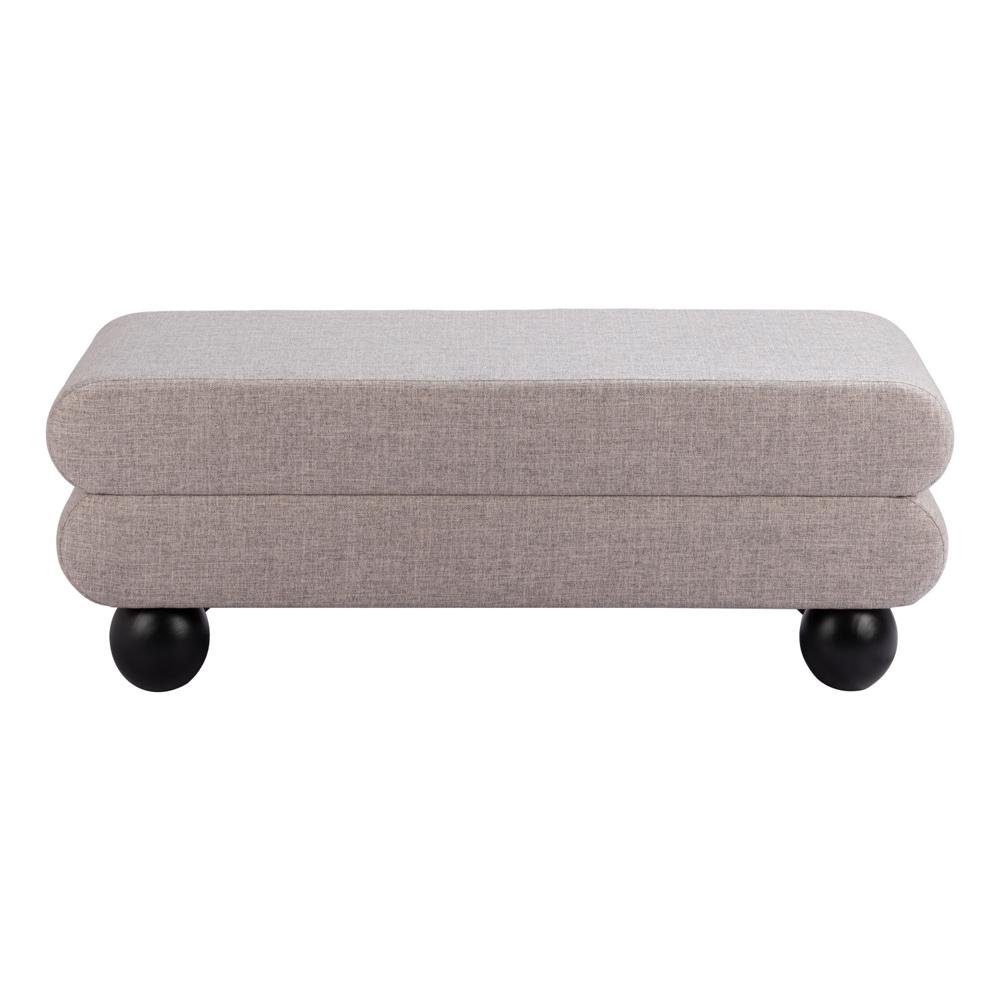 Zuo Modern - Davao Bench Gray - 109980 veiw 3