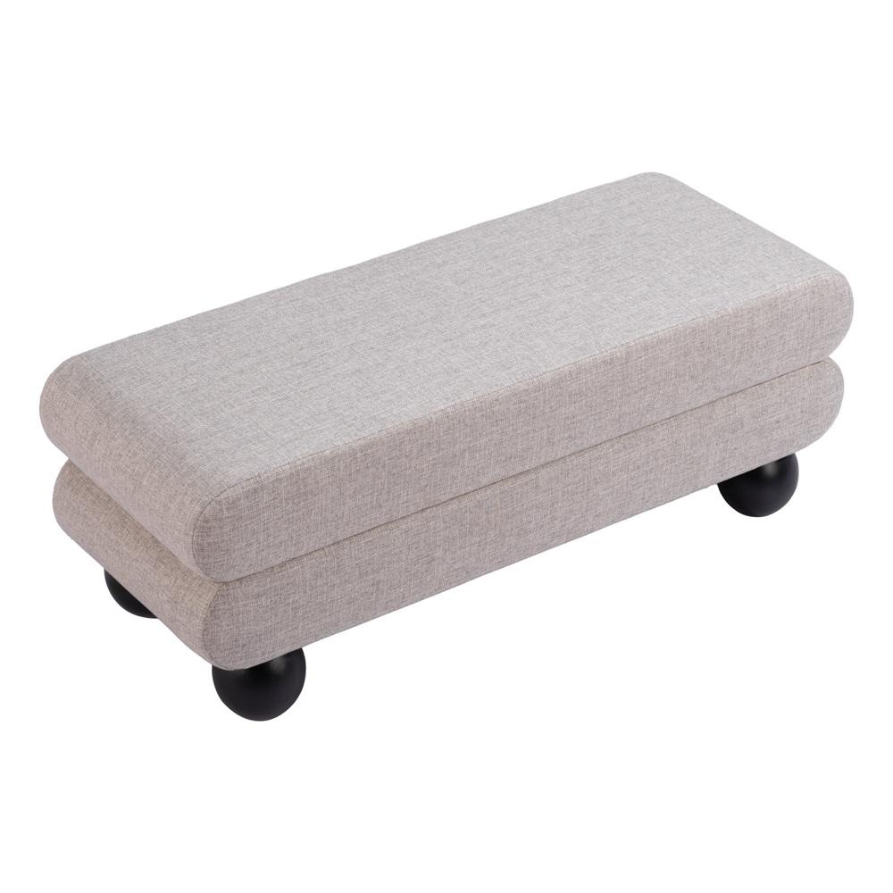 Zuo Modern - Davao Bench Gray - 109980 veiw 4
