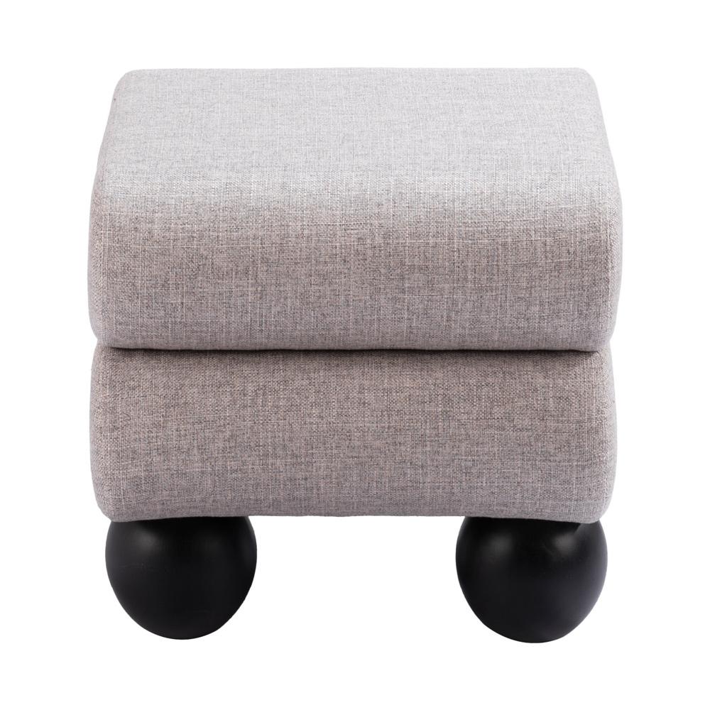 Zuo Modern - Davao Ottoman Gray - 109981 veiw 2