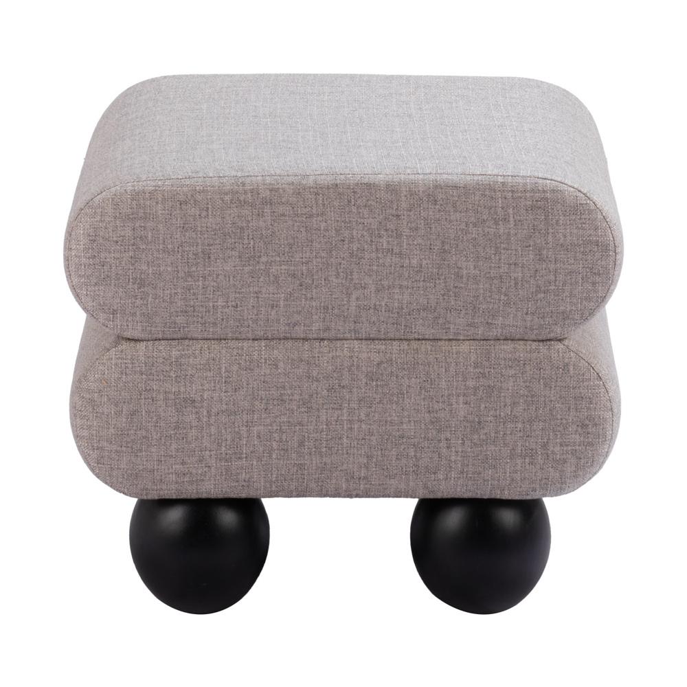 Zuo Modern - Davao Ottoman Gray - 109981 veiw 3