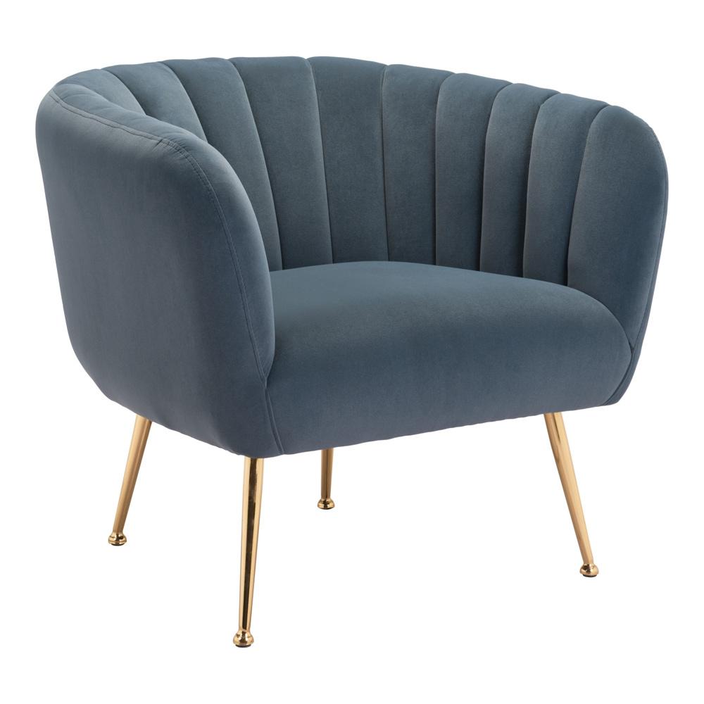 Zuo Modern - Deco Accent Chair Gray - 101852 veiw 1