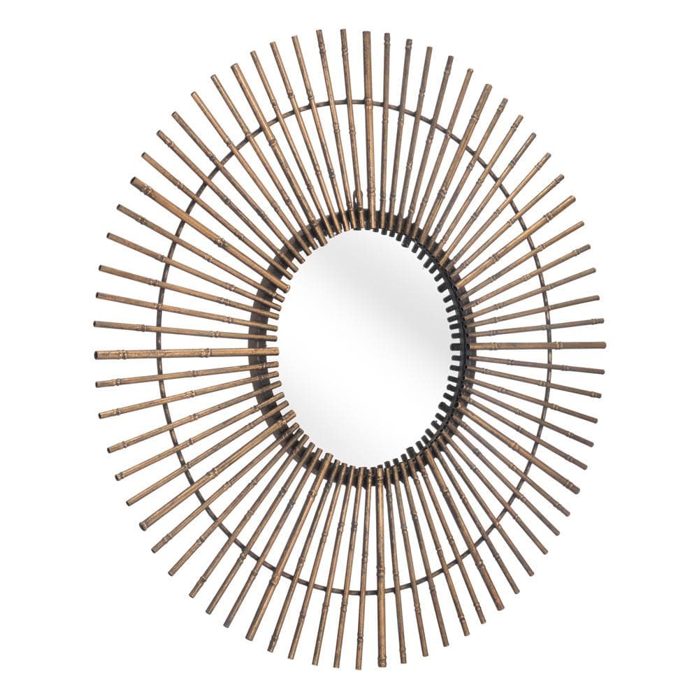 Zuo Modern - Dimond Mirror Gold - A12223 veiw 1