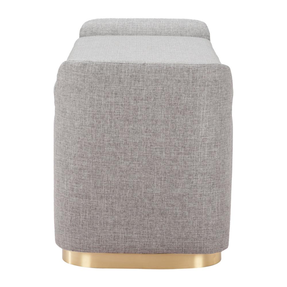 Zuo Modern - Dobo Storage Bench Gray - 109995 veiw 2