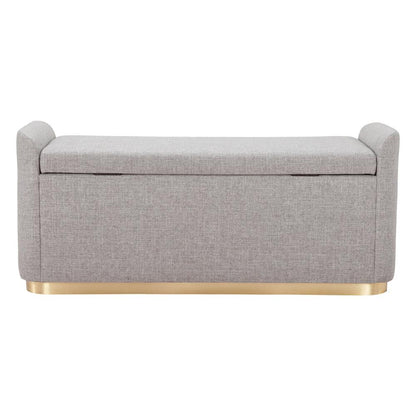 Zuo Modern - Dobo Storage Bench Gray - 109995 veiw 4